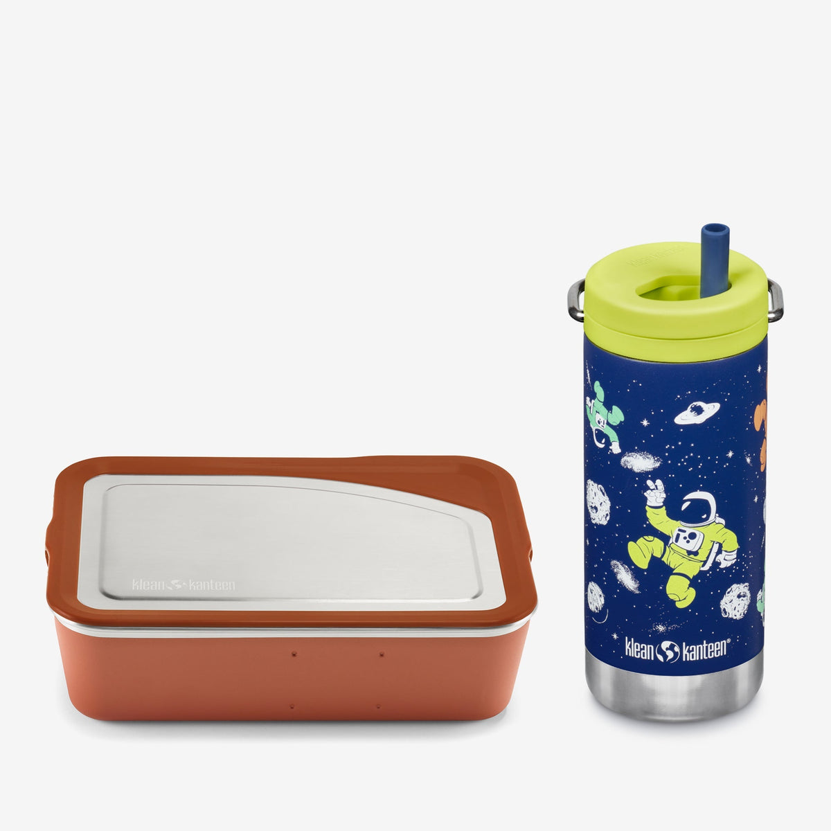 Kid's Lunch Box and Water Bottle Set